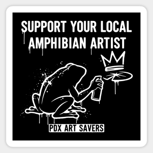 OCT-136 Support Local Amphibian Artist Portland Sticker